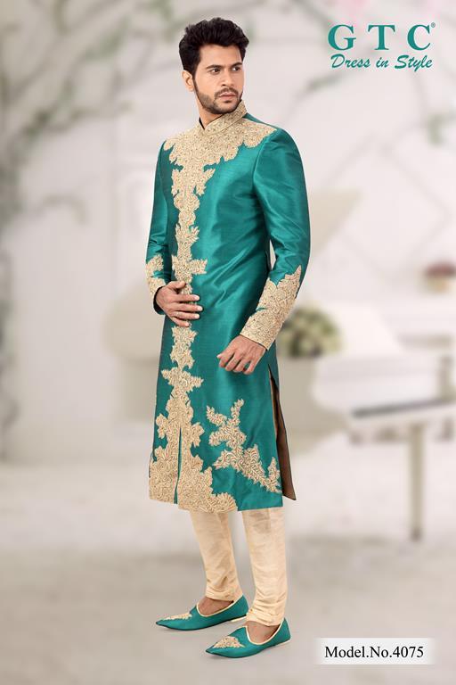 4075 Exclusive Sherwani Age Group: 16-50