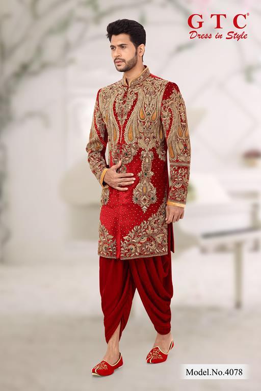 4078 Exclusive Sherwani