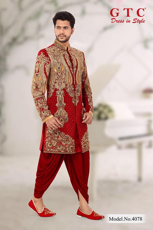 4078 Exclusive Sherwani