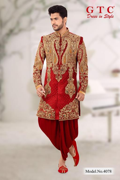 4078 Exclusive Sherwani