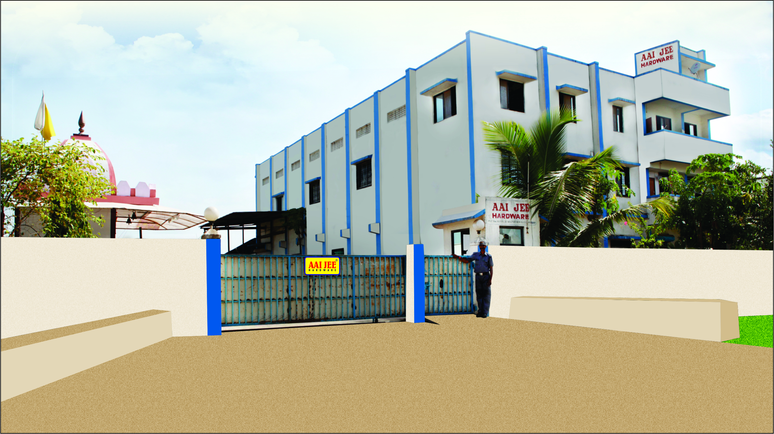 Plate Handle Application: Door