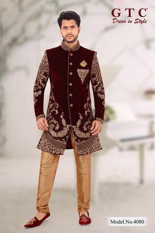 4080 Exclusive Sherwani Age Group: 16-50