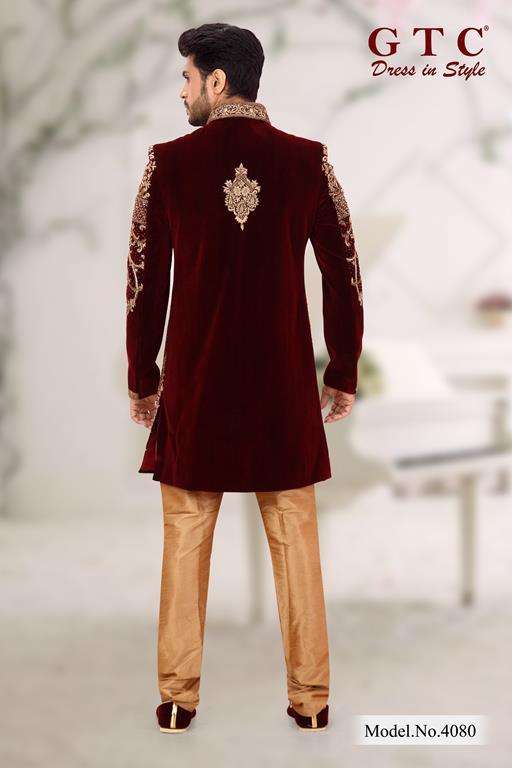 4080 Exclusive Sherwani Age Group: 16-50