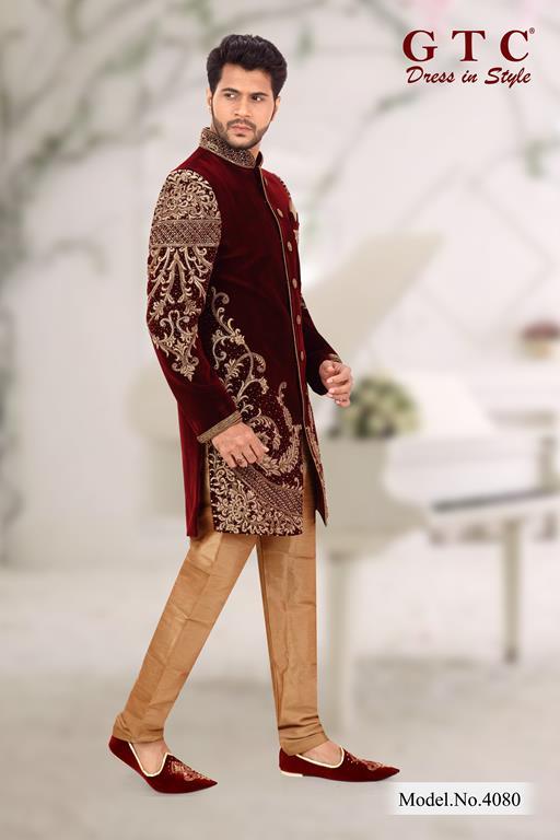 4080 Exclusive Sherwani Age Group: 16-50