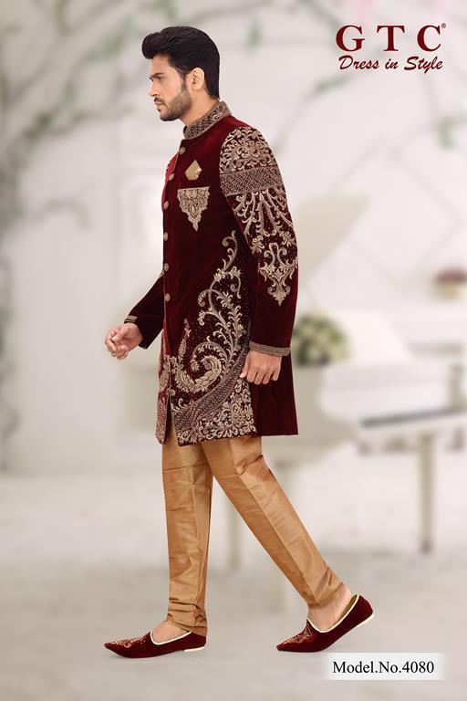 4080 Exclusive Sherwani Age Group: 16-50