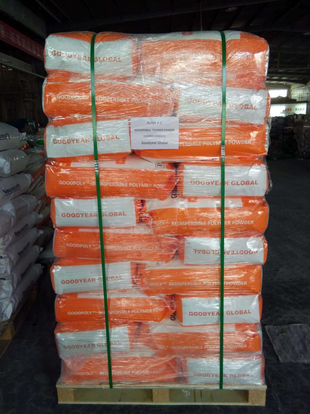 Goodpoly Rd-10 - White Free-flowing Polymer Powder, >98% Solid Content, 0.35-0.55g/cm3 Density, High Flexibility, Ideal Adhesive Strength, Excellent Weatherability, Superior Durability