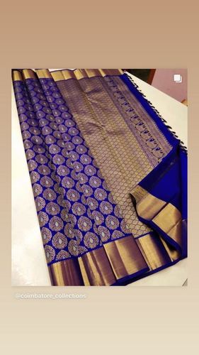 Wedding Kanchipuram Silk Sarees - Season: Spring