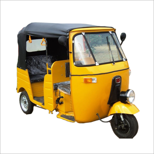 Rani-e Auto Rickshaw - Battery Operated, Closed Body, Yellow-black | Seater: 4, Body Warranty: 1 Year, Motor Warranty: 3 Years, 3 Wheels