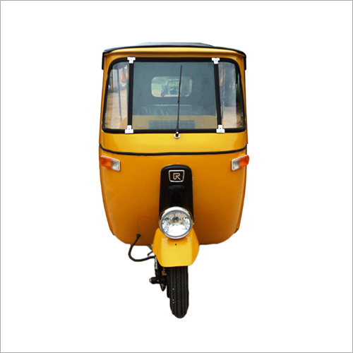 Rani-e Auto Rickshaw - Battery Operated, Closed Body, Yellow-black | Seater: 4, Body Warranty: 1 Year, Motor Warranty: 3 Years, 3 Wheels