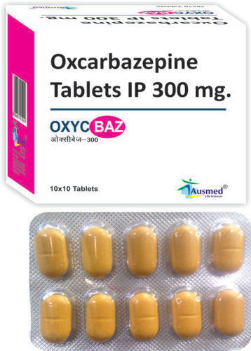 Oxcarbazepine Ip 300mg./oxycbaz-300. Generic Drugs