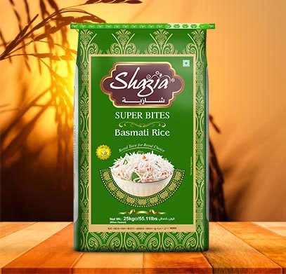 SHAZIA SUPER BITE बासमती चावल