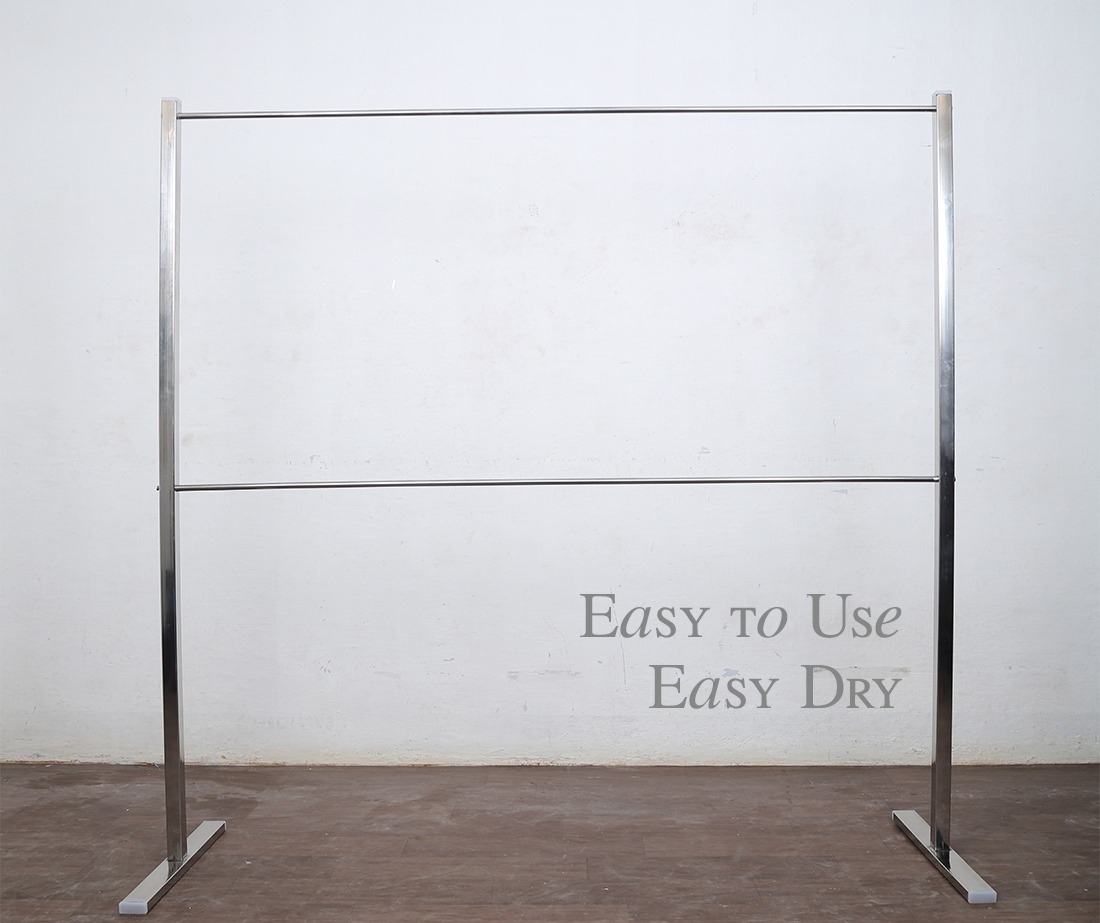 Silver Two Row Display Stand Ss