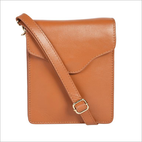 Brown Ladies Tan Leather Handbags