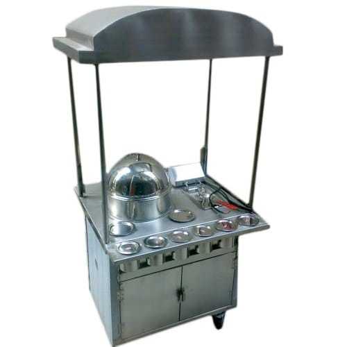 Manual Momos Service Trolley