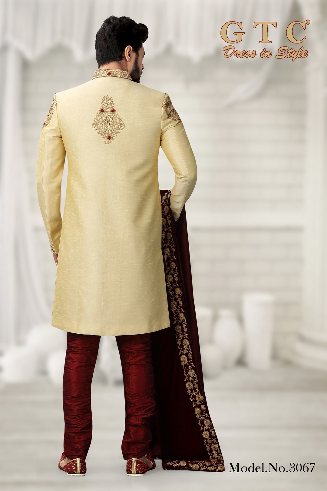 3067 Designer Sherwani Age Group: 16-50