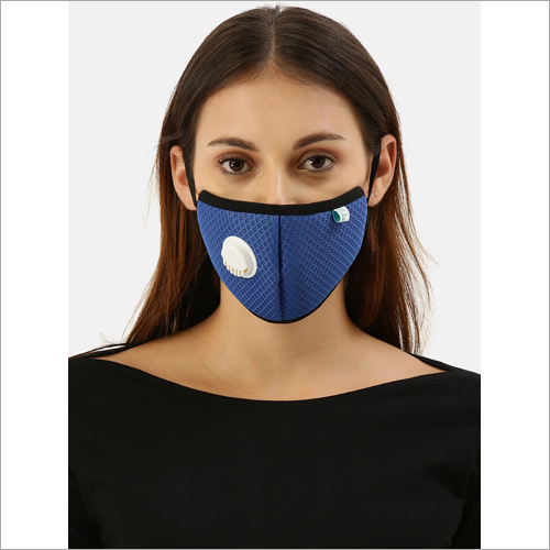 Royal Blue Face Mask With Filter