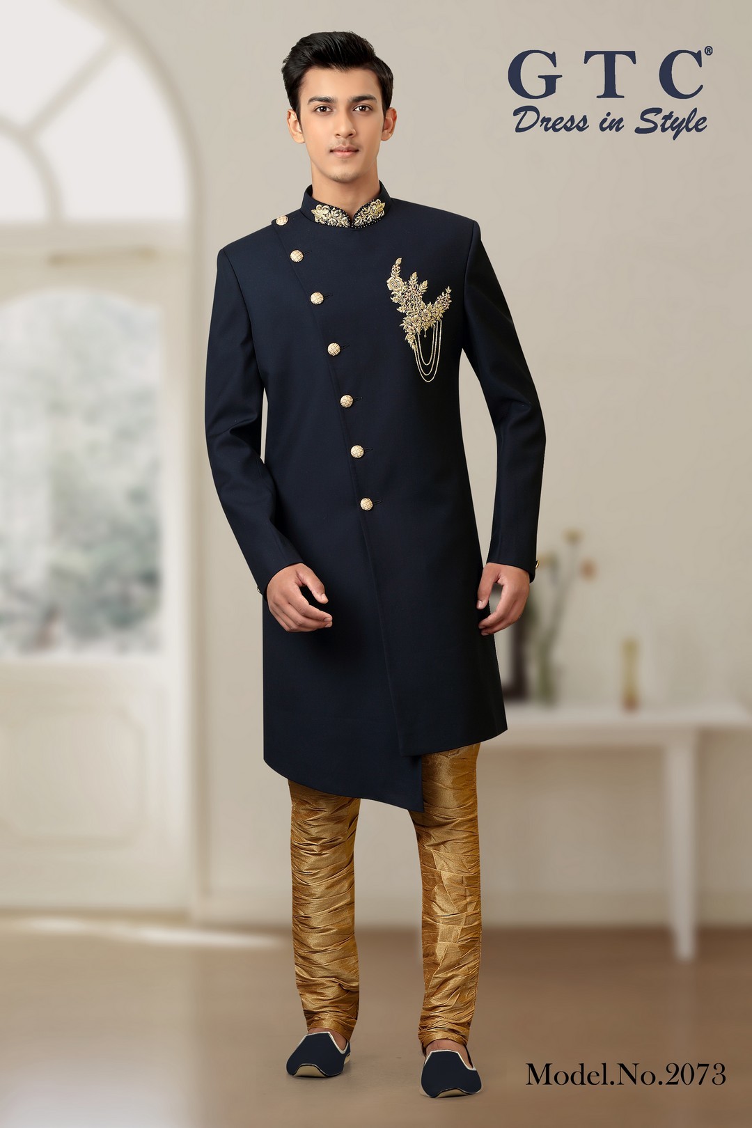 2073 Classic Sherwani Age Group: 16-50