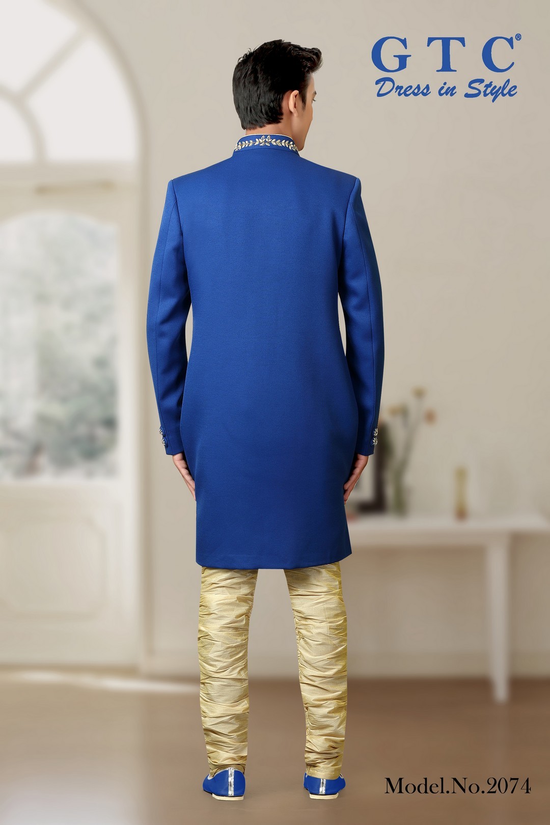 2074 Classic Sherwani Age Group: 16-50