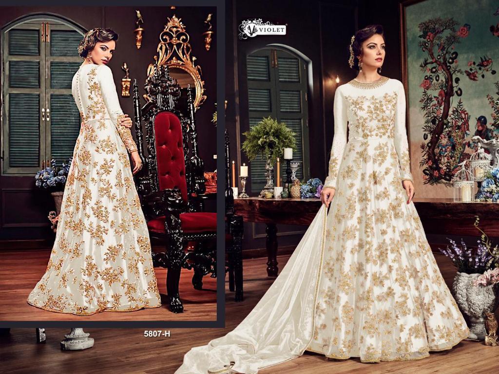 Maisha Collection Heavy Net Top With Embroidery Stone