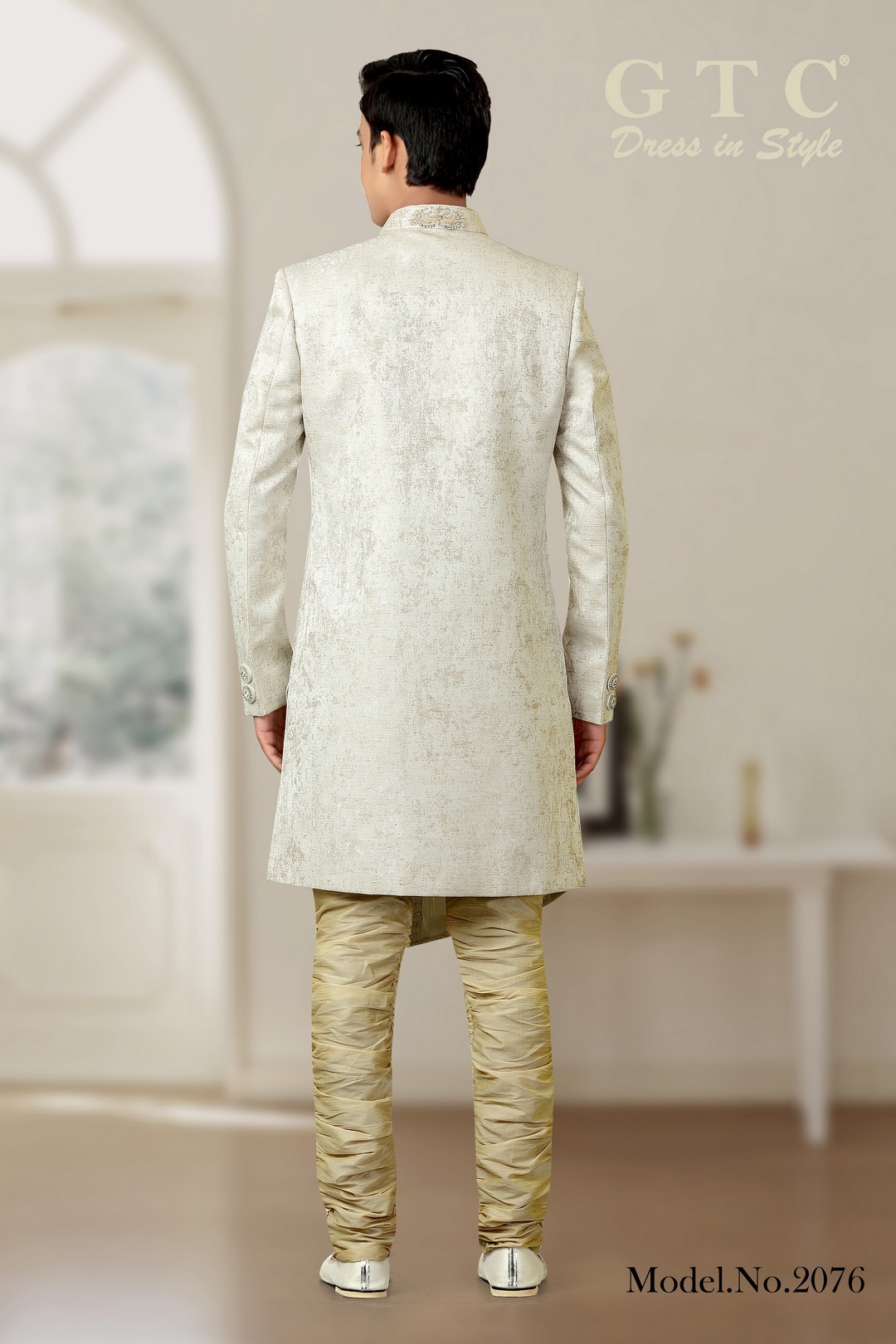 2076 Classic Sherwani Age Group: 16-50