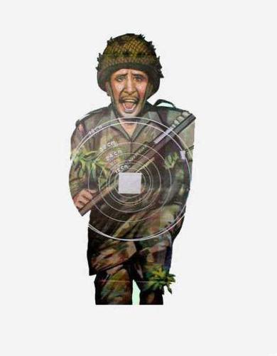 कॉम्बैट टारगेट पेपर फिग नंबर 11