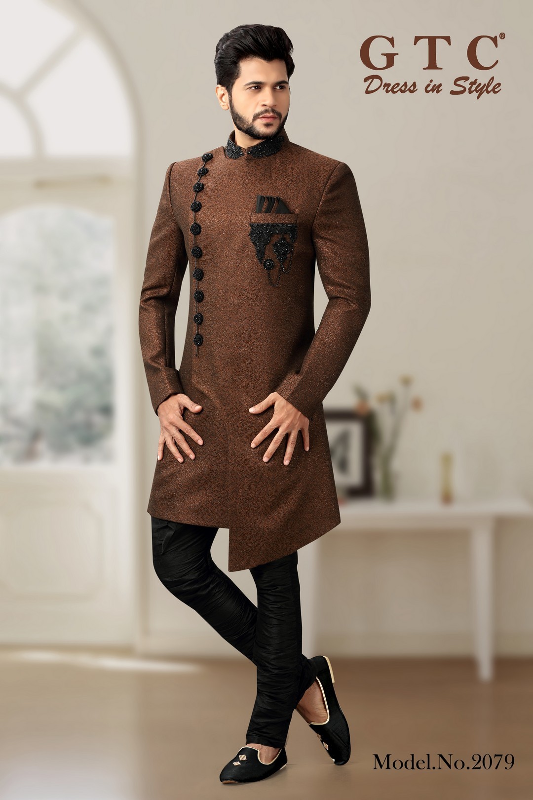 2079 Classic Sherwani Age Group: 16-50