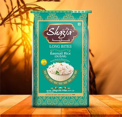 SHAZIA LONG BITE BASMATI चावल