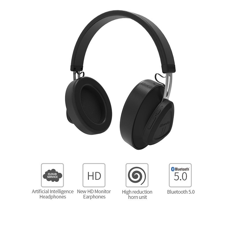 Tm Wireless Bluetooth Headphone - Plastic & Metal, 20x21x8cm | Vft Bass Compensation, Noise-isolating Design, Voice Control, Unique Triangle Aesthetic