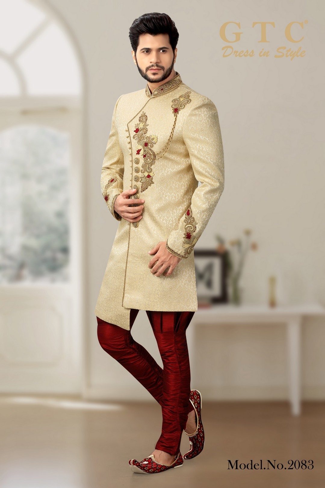 2083 Classic Sherwani Age Group: 16-50