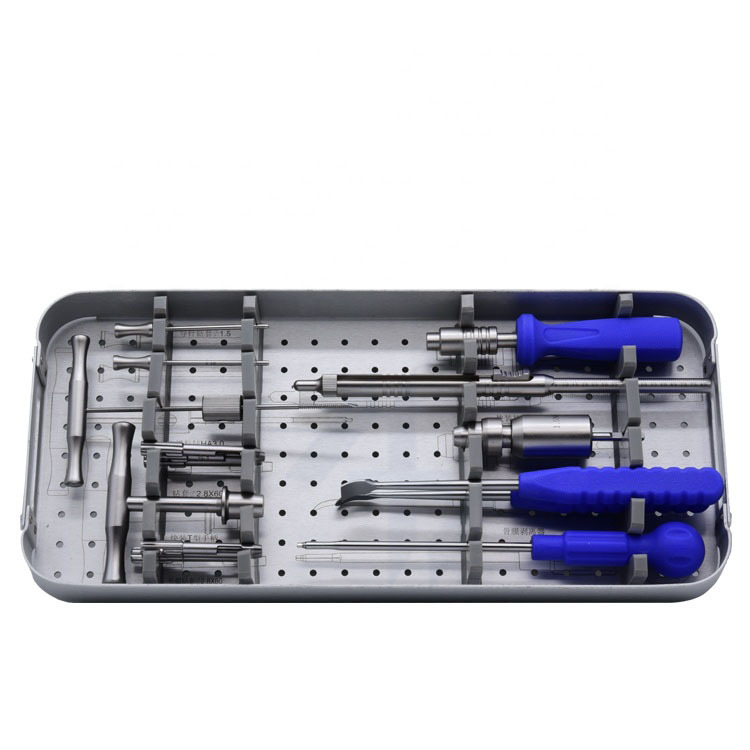 Steel Trauma Implant Orthopedic Surgical Instruments Set / Homedica International