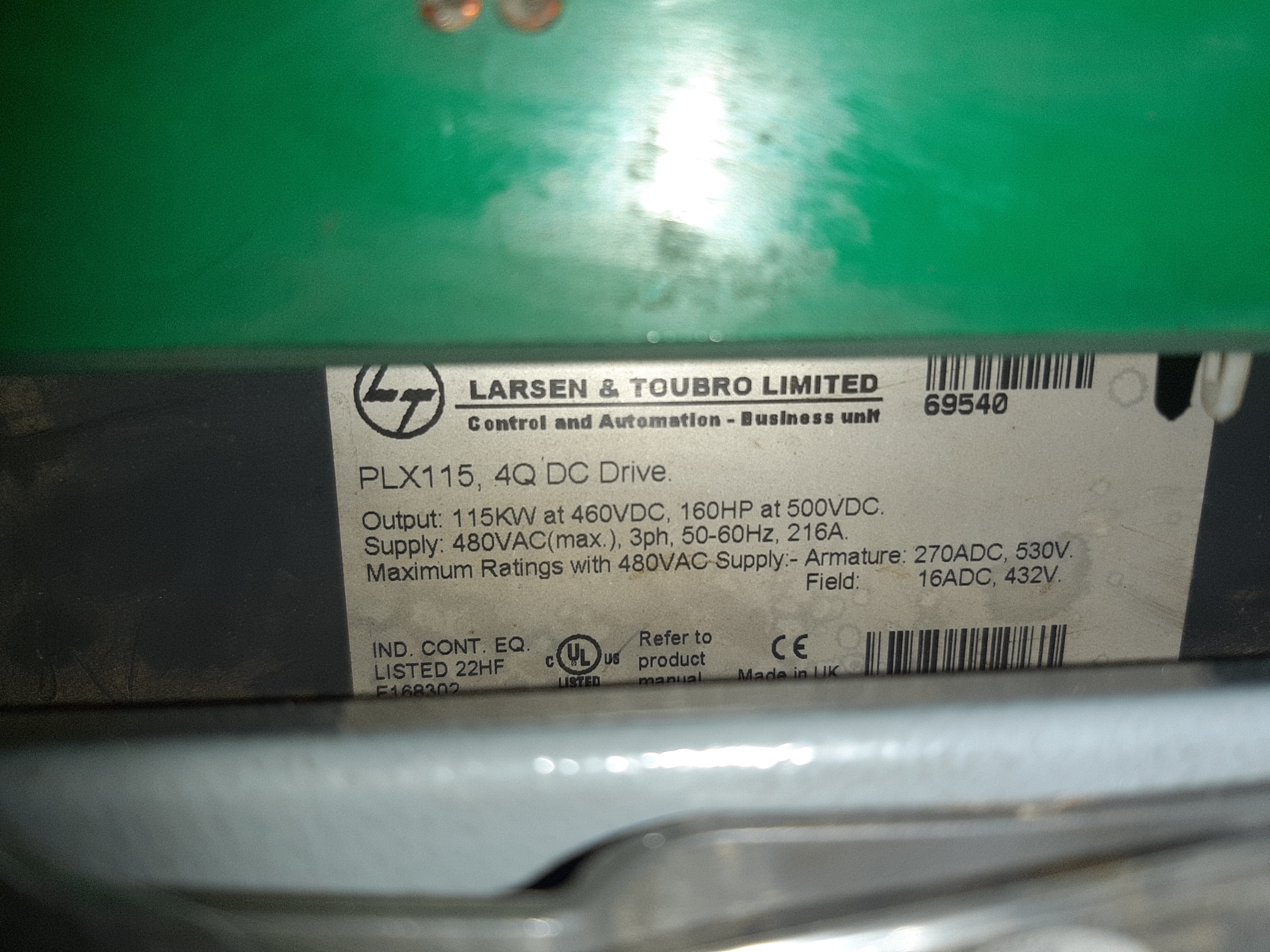 Larsen & Toubro Dc Drive