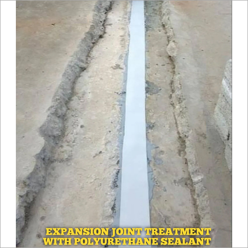 Expansion Joint Treatment With Polyurethane Sealant