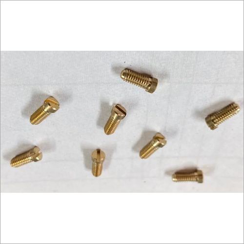 Brass 6BA Screw - Various Sizes, Polished Finish | Corrosion Protected, Industrial Fastening Solutions for Automotive and Engineering Sectors