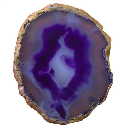 Purple Agate Stone Coaster