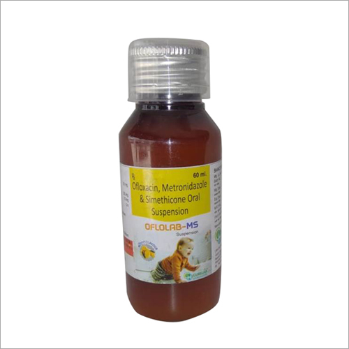 Ofloxacin, Metronidazole And Simethicone Oral Suspension 60Ml General Medicines