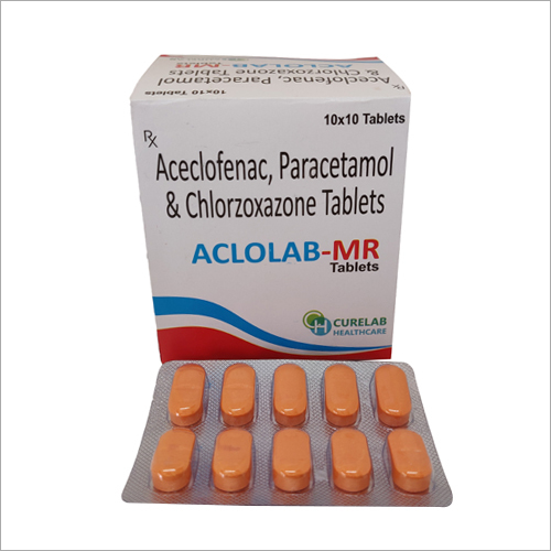 Aceclofenac Paracetamol And Chlorzoxazone Tablets General Medicines