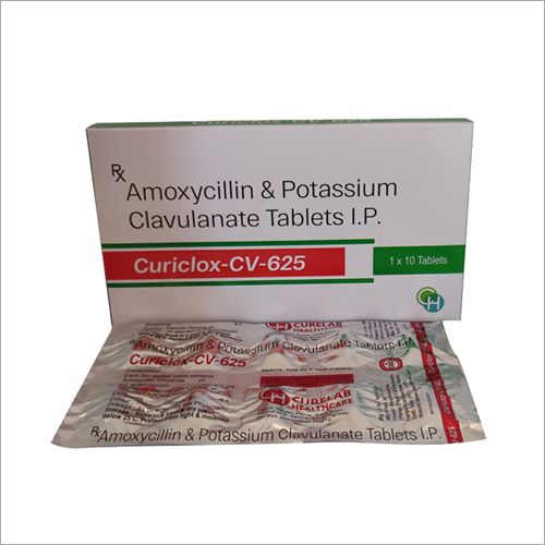 Amoxycillin And Potassium Clavulanate Tablets IP - 500 mg Amoxycillin & 125 mg Clavulanic Acid | Anti-Bacterial General Medicine for Various Infections