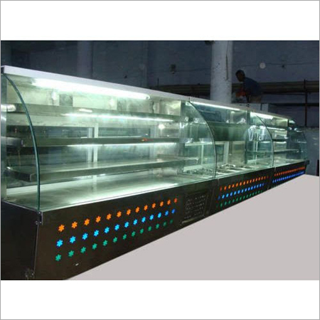 Sweet Display Glass Counter