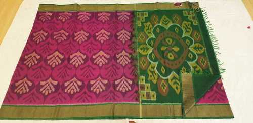 Pochampally-Ikkat Silk Sarees - Cotton Silk Fabric, Handwoven Design, All Colors Available | Casual Wear for Every Season