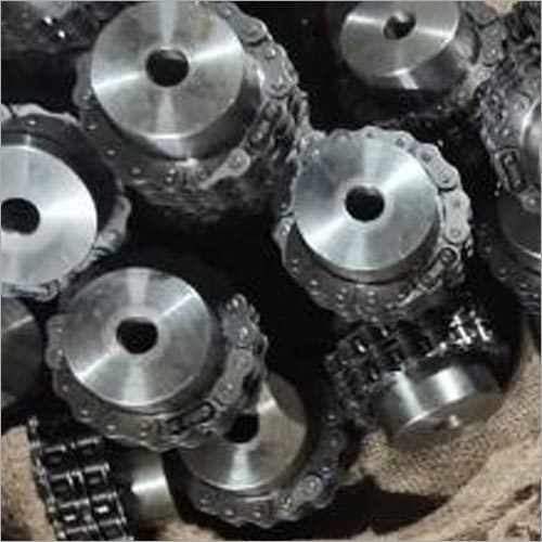 Roller Chain Coupling - Galvanized Sheet & Iron/ Stainless Steel Materials | High Load Capacity, Plain Design, Highest Efficiency