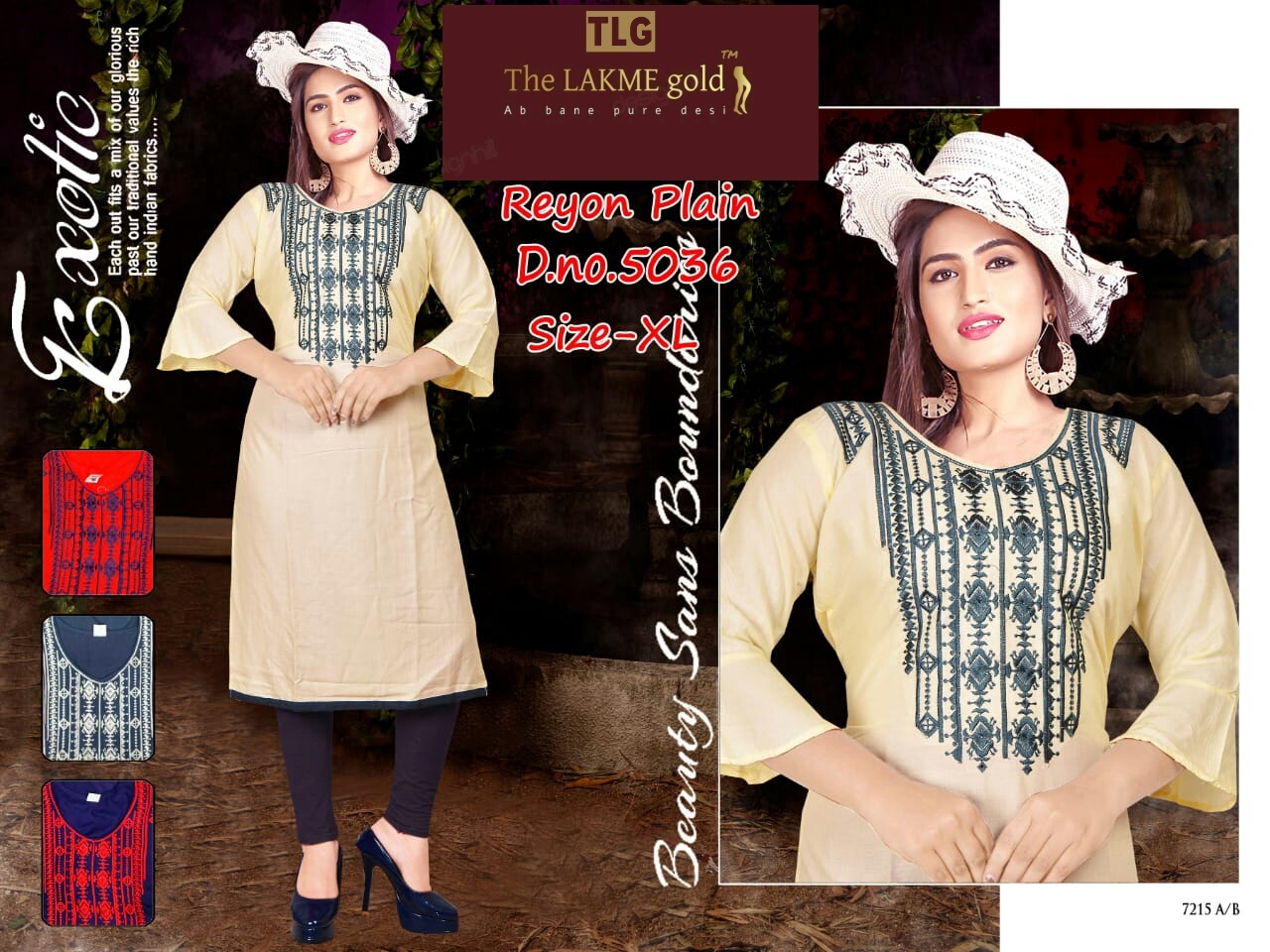 Ladies Designer Rayon Top - Summer Size All | Handwash Care, Stylish & Comfortable Design