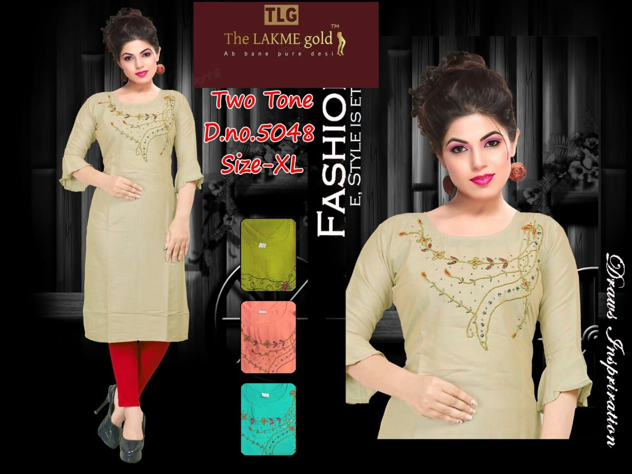 Ladies Designer Rayon Top - Summer Size All | Handwash Care, Stylish & Comfortable Design