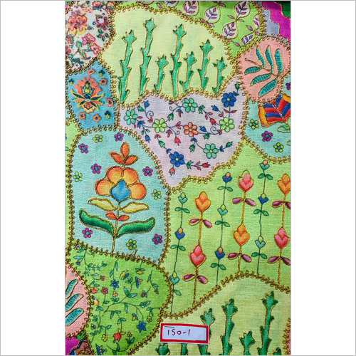 पोजीशन प्रिंटेड फैब्रिक