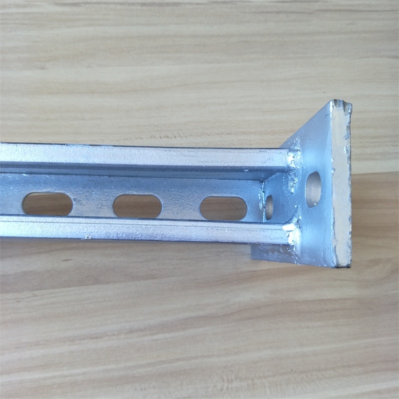 Q235 Cable Tray Support Arm Bracket / Pipe Corridor Construction Hardware