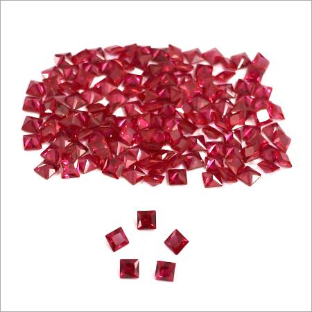 Cubic Zirconia Red Stone