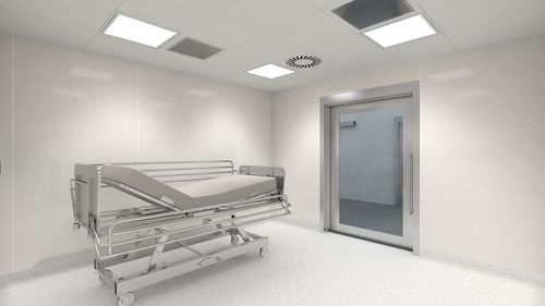 Isolation Room Color Code: White