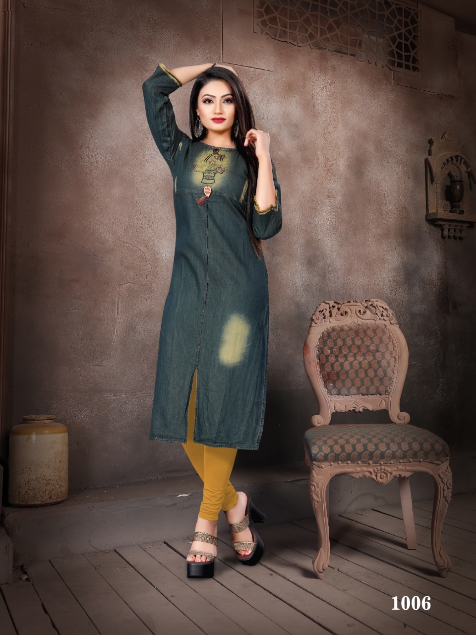 Privaa By Denime Kurti - Color: As Per Catalog