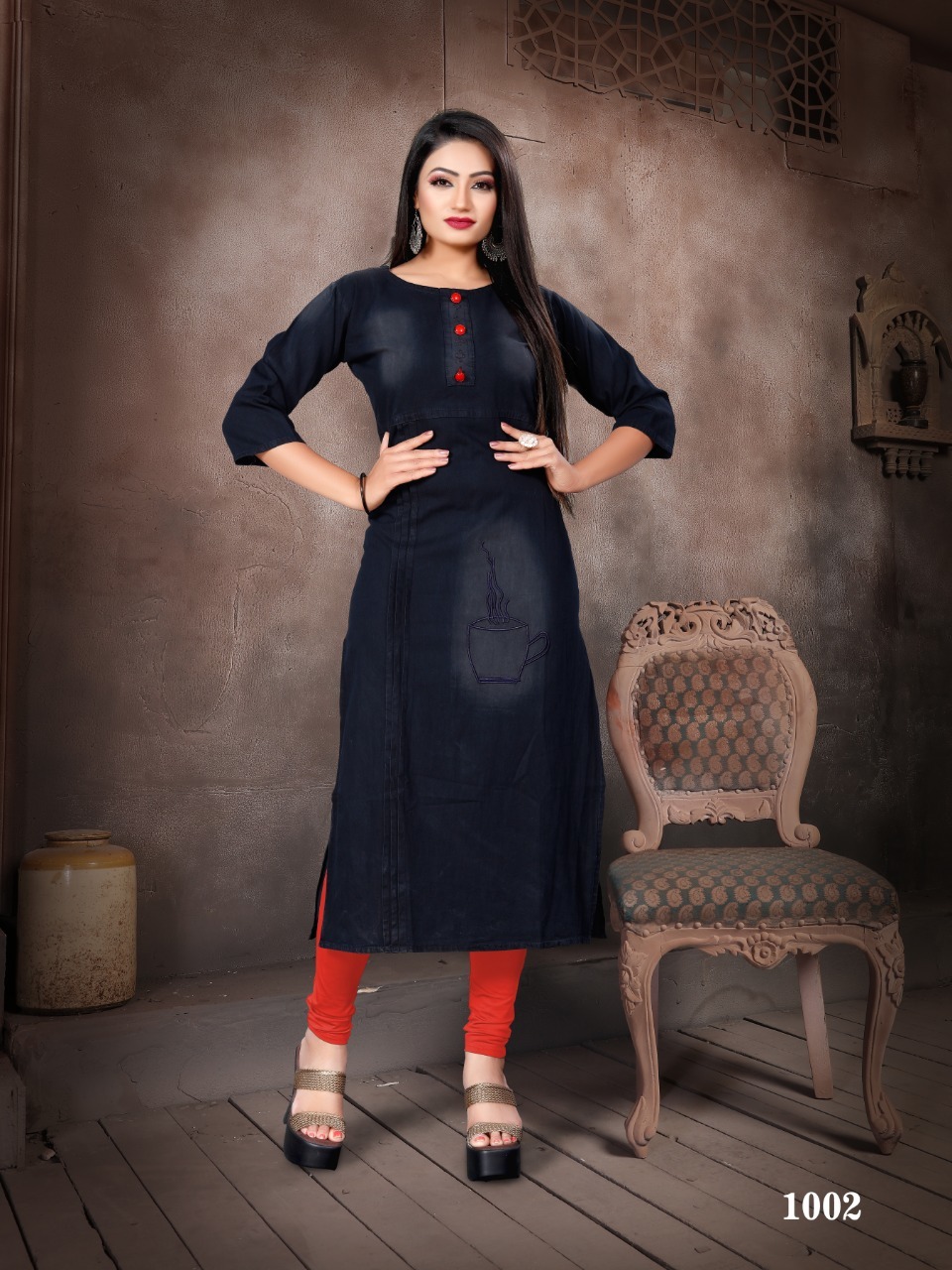 Privaa By Denime Kurti - Color: As Per Catalog