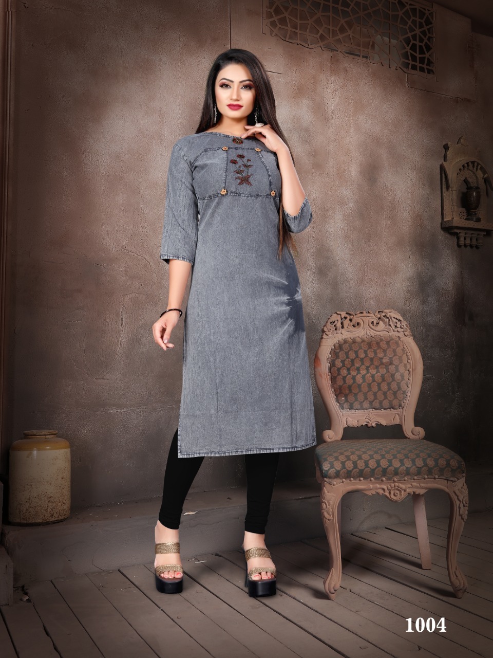 Privaa By Denime Kurti - Color: As Per Catalog