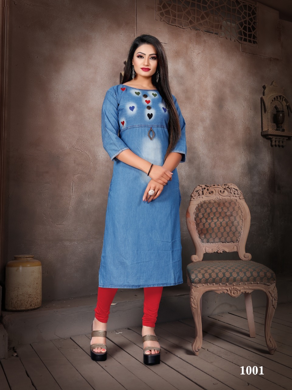 Privaa By Denime Kurti - Color: As Per Catalog